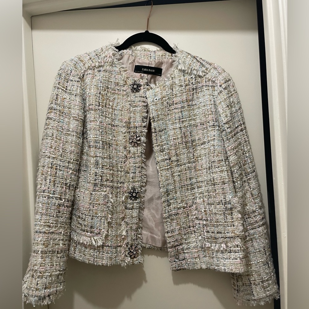 Zara Light Pink Tween Jacket